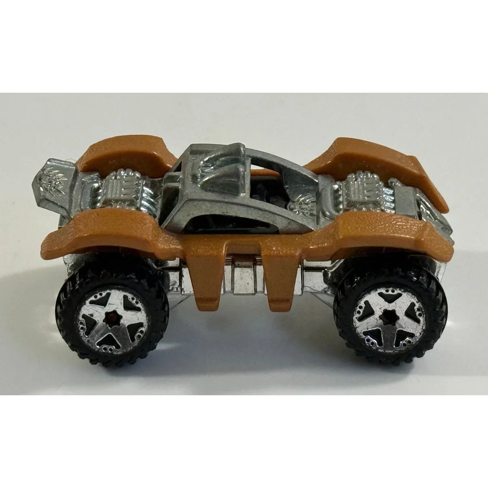 Hot Wheels Spider Rider Kids 1:64 Brown Chrome Off-Road Diecast Car B36